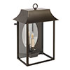 Somerton Wall Lantern in Bronze Metallic