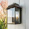 Somerton Wall Lantern in Bronze Metallic