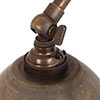 Borough Articluated Plug-In Wall Light in Antiqued Brass