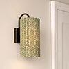 Atkins Wall Light in Bronze Metallic