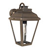 Hackney Outdoor Lantern (Wall Mounted) in Antiqued Brass