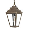 Hackney Outdoor Lantern (with chain) in Antiqued Brass