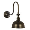 Aldgate Wall Light in Bronze Metallic