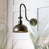 Aldgate Wall Light in Bronze Metallic