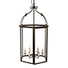 Large Charlecote Lantern in Bronze Metallic