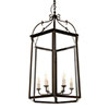 Large Charlecote Lantern in Bronze Metallic