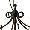 Large Charlecote Lantern in Bronze Metallic