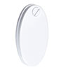 Priory Escutcheon Plate with Flap in Gloss White