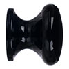 Large Napier Cupboard Knob in Gloss Black