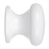 Large Napier Cupboard Knob in Matt White