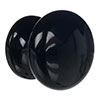 Small Napier Cupboard Knob in Gloss Black 