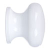 Small Napier Cupboard Knob in Gloss White