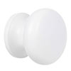 Small Napier Cupboard Knob in Matt White