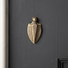 Islay Escutcheon Plate & Flap in Antiqued Brass