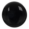 Holkham Door Knob, Rowley Plate, Gloss Black