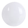 Holkham Door Knob, Rowley Plate, Gloss White