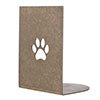 Paw Bookend in Lacquered Antiqued Brass