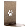 Paw Bookend in Lacquered Antiqued Brass