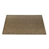 Rectangular Place Mat in Lacquered Antiqued Brass