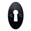 Whatfield Escutcheon Plate in Gloss Black