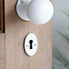 Whatfield Escutcheon Plate in Matt White