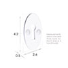 Whatfield Escutcheon Plate in Matt White