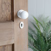 Whatfield Escutcheon Plate in Matt White