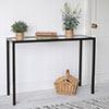 Cromer Console Table in Bronze Metallic