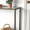 Cromer Console Table in Bronze Metallic