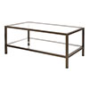 Cromer Coffee Table in Bronze Metallic