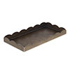 Mitford Brass Tray in Lacquered Antiqued Brass