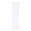 Standard Finger Plate in Gloss White 