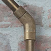 20mm Conduit 45 Degree Elbow in Antiqued Brass