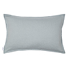 60cm Oxford Rectangular Cushion Cover in Cambridge Blue Waterford Linen