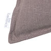 60cm Oxford Rectangular Cushion Cover in Mouse Waterford Linen