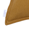 60cm Oxford Rectangular Cushion Cover in Ochre Waterford Linen