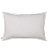 60cm Oxford Rectangular Cushion Cover in Off White Waterford Linen