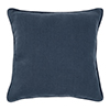 45cm Piped Cushion Cover in Indigo Blue Waterford Linen