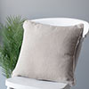 45cm Piped Cushion Cover in Natural Waterford Linen