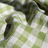 Killarney Linen Fabric in Green