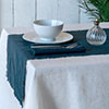 Table Runner in Indigo Blue Waterford Linen