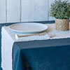 Table Runner in Off White Waterford Linen