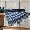 Lambswool Angora Throw in Starry Sky