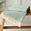 Snug Rug Throw in Seafoam 