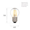 ES Golf Ball LED Filament Bulb