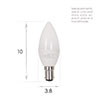 SBC Candle LED Opal Bulb