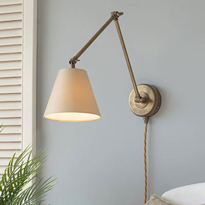 Articulated Plug-in Wall Lights