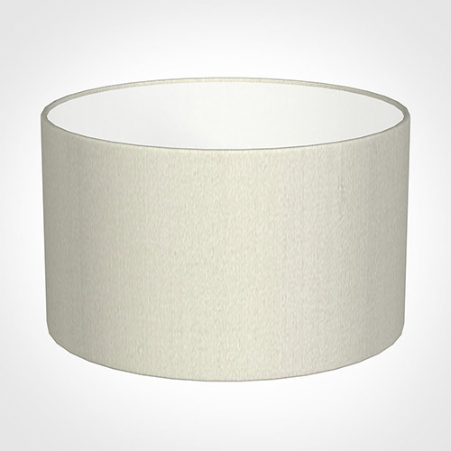 Cylinder Shades - Jim Lawrence - 20cm Wide Cylinder Shade in Pearl Faux ...