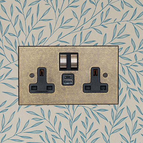 Handcrafted switches & sockets