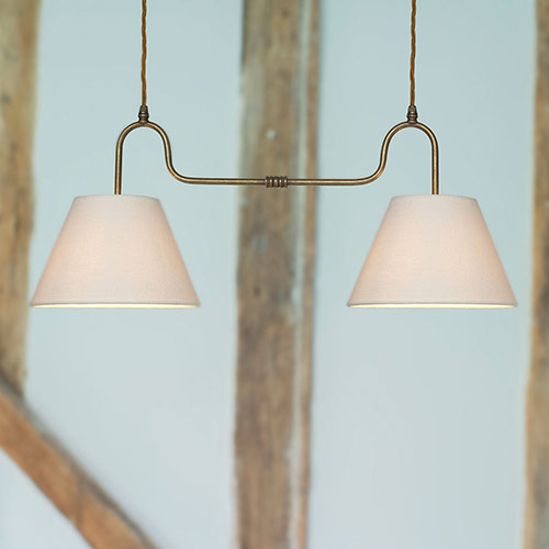 Barchester Double Pendant